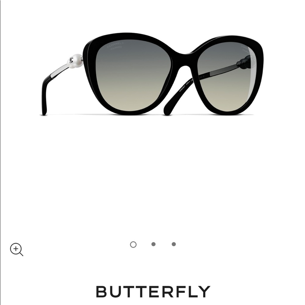 Chanel classic pearl sunglasses